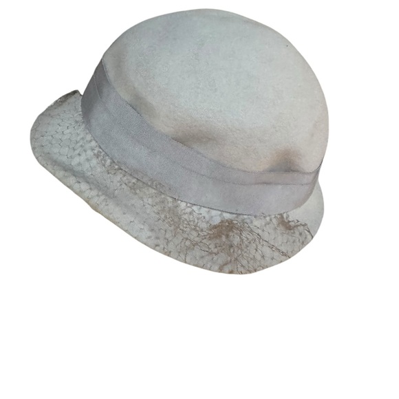 1940s L.S. Ayres & Co, Indianapolis-Based Dept Store, Wool Cloche Hat‎ - Picture 6 of 11